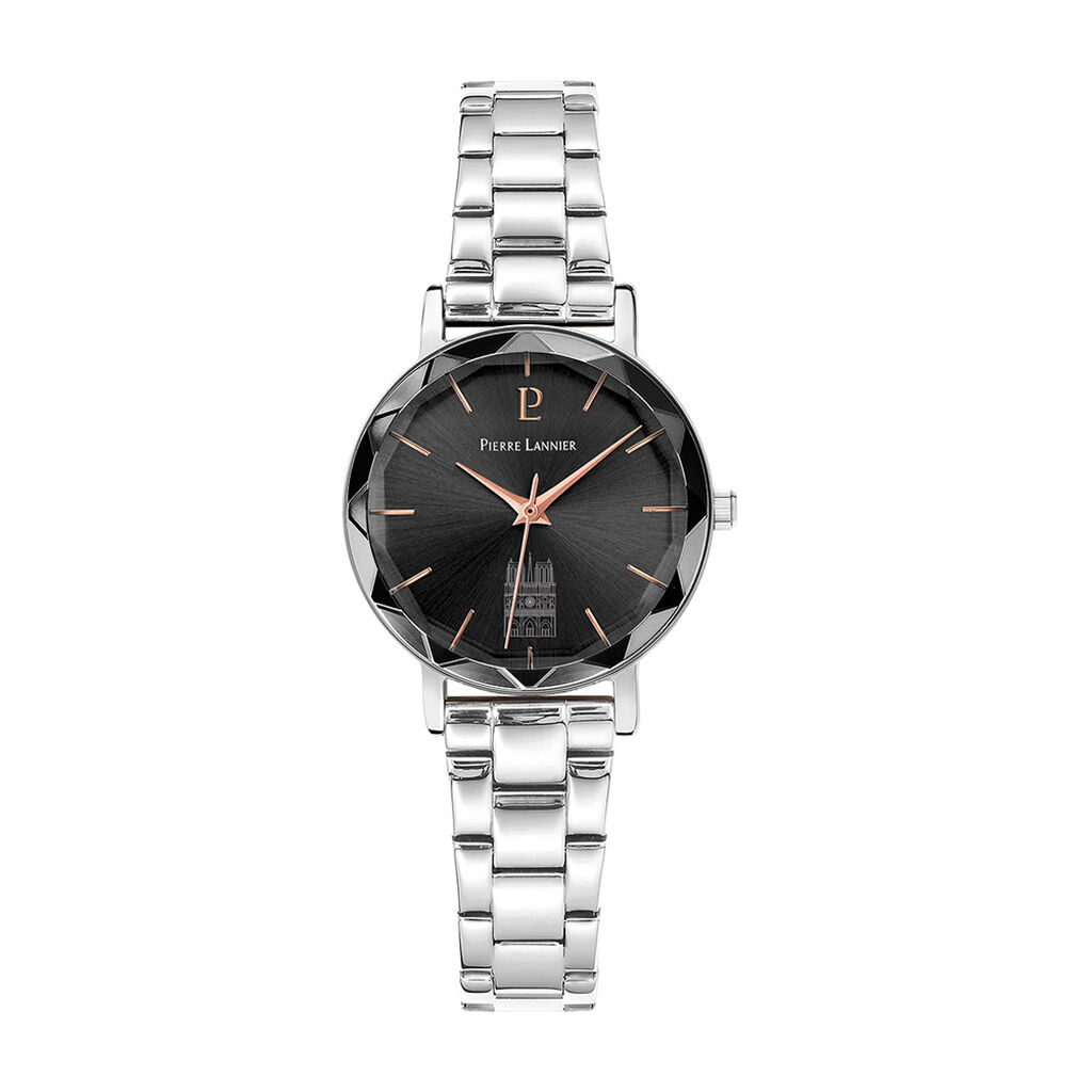 Montre Pierre Lannier Coeur Battant Noir - Montres étanches Femme | Marc Orian