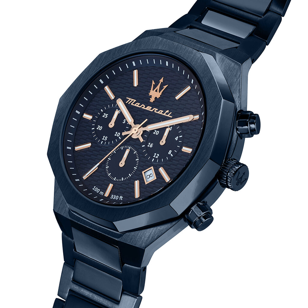 Montre Maserati Stile Bleu - Montres étanches Homme | Marc Orian