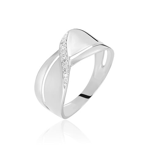 Bague Camomille Or Blanc Diamant - Bagues pierres précieuses Femme | Marc Orian
