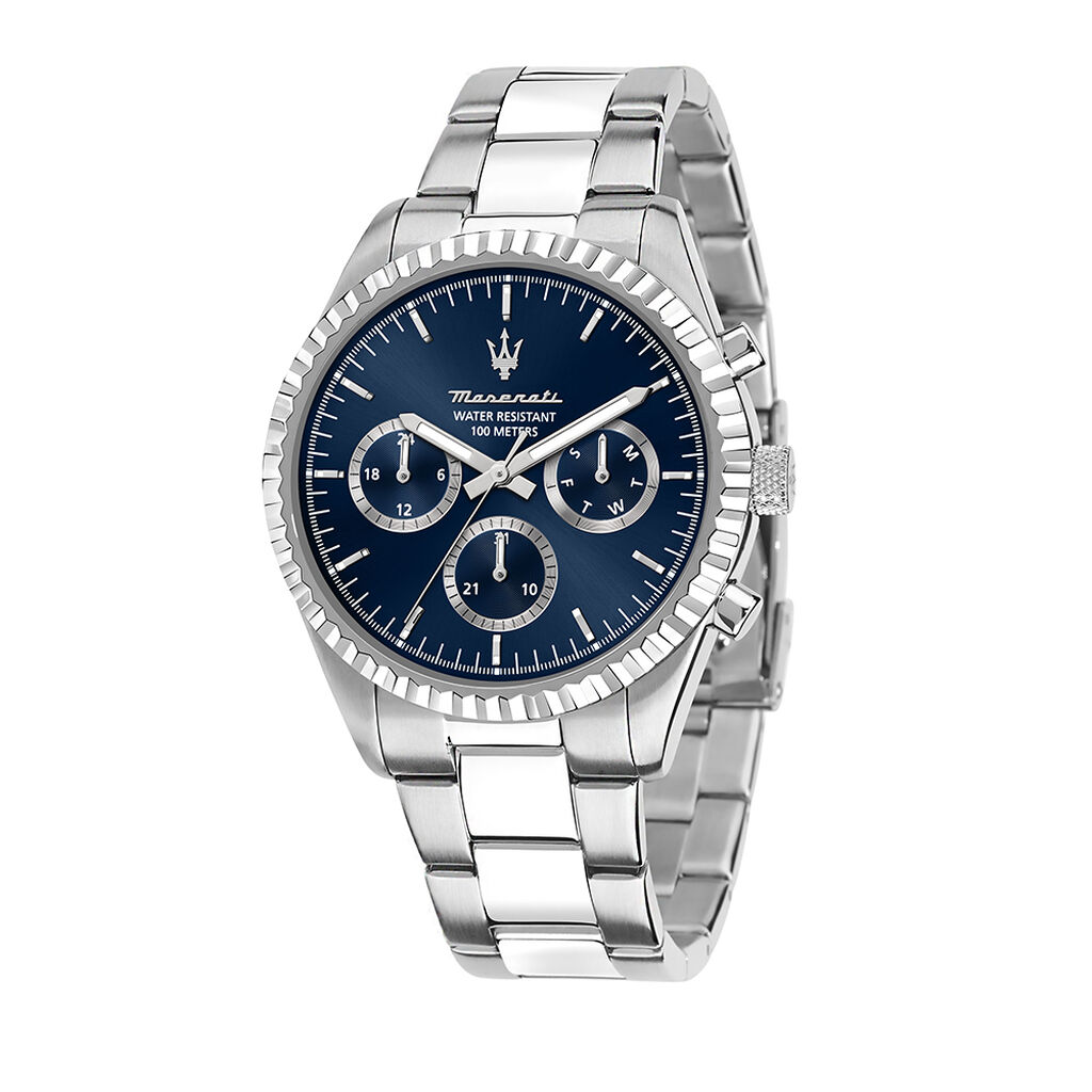 Montre Maserati Competizione Bleu - Montres étanches Homme | Marc Orian