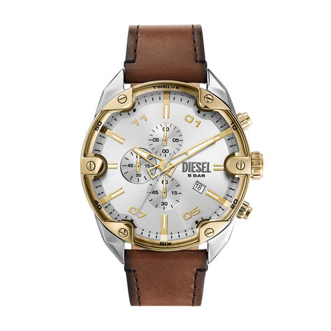 Montre Diesel Spiked Argenté - Montres étanches Homme | Marc Orian