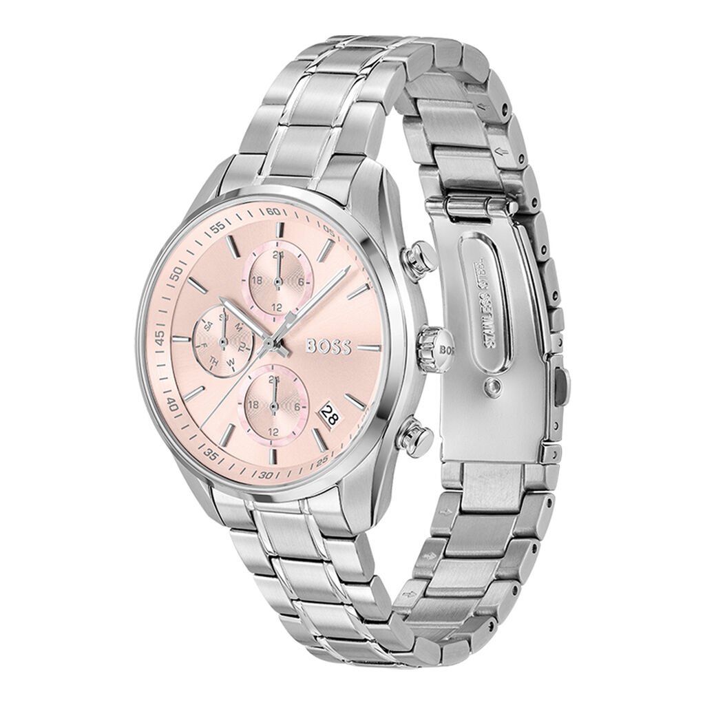 Montre Boss Grand Tour Ladies Rose - Montres étanches Femme | Marc Orian