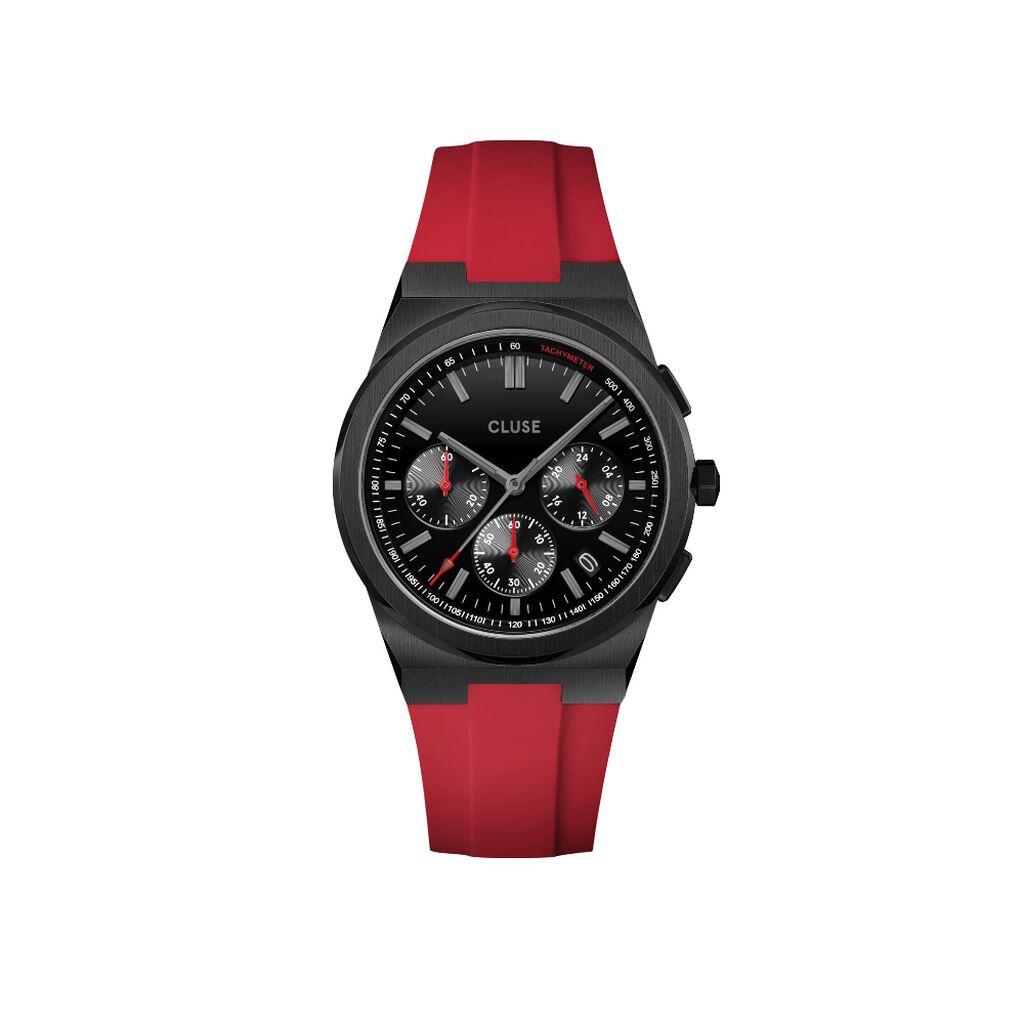 Montre Cluse Vigoureux Chrono Noir - Montres étanches Homme | Marc Orian