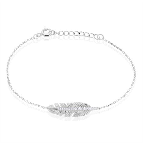 Bracelet Navyla Argent Blanc Oxyde De Zirconium - Bracelets fantaisie Femme | Marc Orian