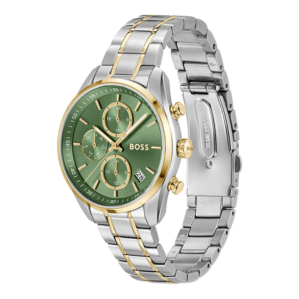 Montre Boss Grand Tour Ladies Vert - Montres étanches Femme | Marc Orian