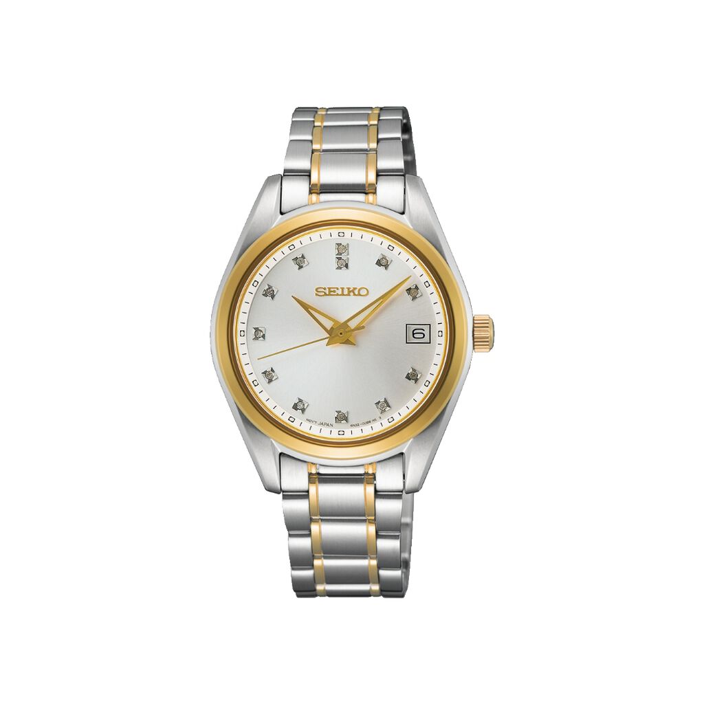 Montre Seiko Classique Blanc - Montres étanches Femme | Marc Orian