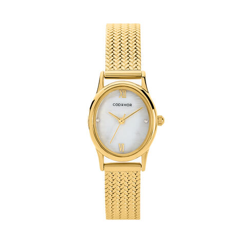 Montre Codhor Suzanne Nacre Blanche - Montres étanches Femme | Marc Orian