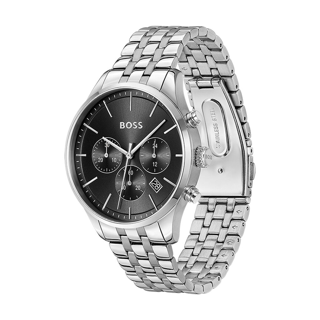 Montre Boss Avery Noir - Montres étanches Homme | Marc Orian