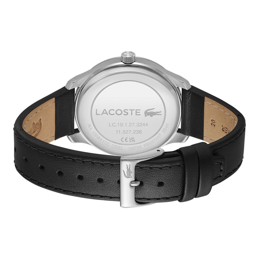 Montre Lacoste Lisbon Noir - Montres étanches Homme | Marc Orian