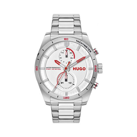 Montre Hugo Fast Blanc - Montres étanches Homme | Marc Orian