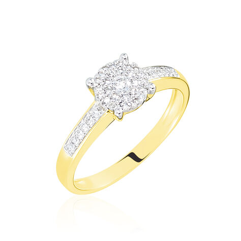Bague Serena Or Jaune Diamant - Bagues pierres précieuses Femme | Marc Orian
