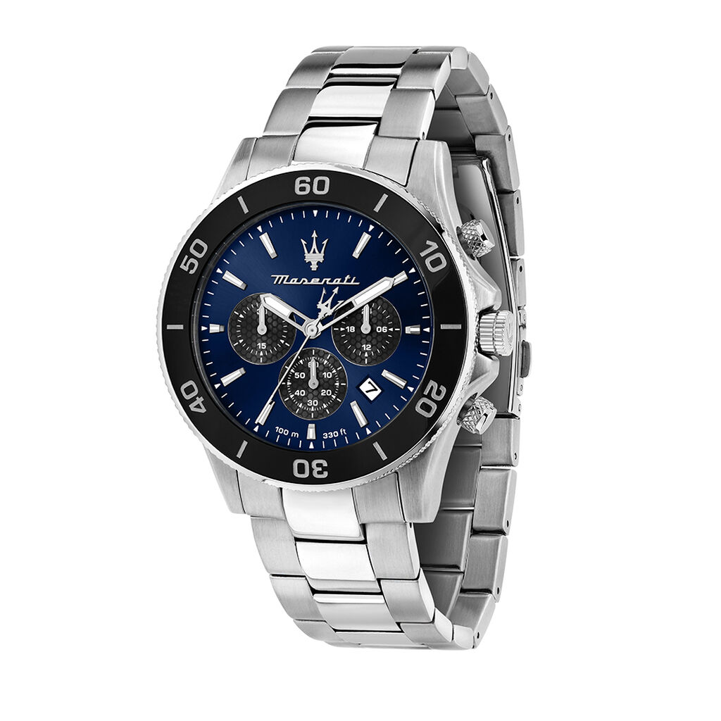 Montre Maserati Competizione Bleu - Montres étanches Homme | Marc Orian