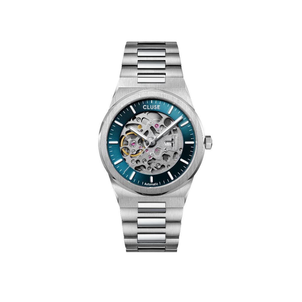 Montre Cluse Vigoureux Automatique Bleu - Montres automatiques Homme | Marc Orian