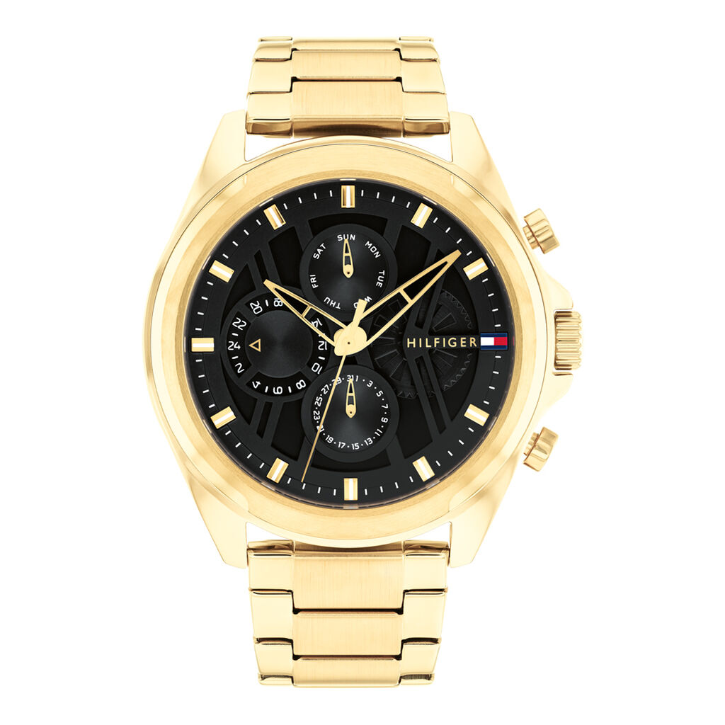 Montre Tommy Hilfiger Jax Noir - Montres étanches Homme | Marc Orian