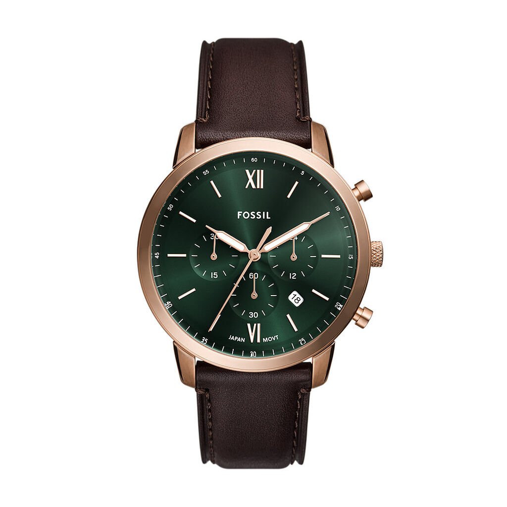 Montre Fossil Neutra Vert - Montres étanches Homme | Marc Orian