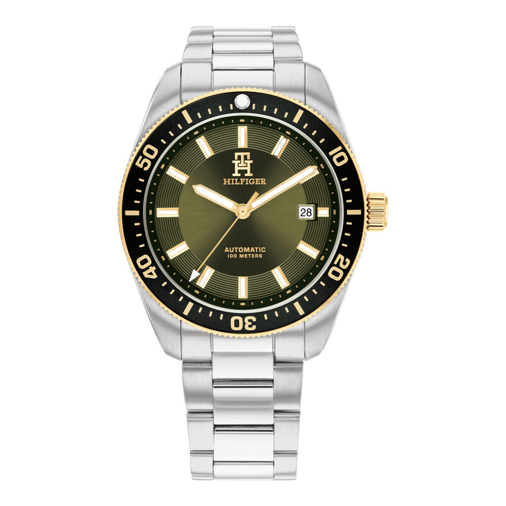 Montre Tommy Hilfiger Th 85 Auto Vert - Montres automatiques Homme | Marc Orian