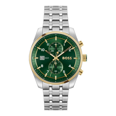 Montre Boss Skytraveller Vert - Montres étanches Homme | Marc Orian