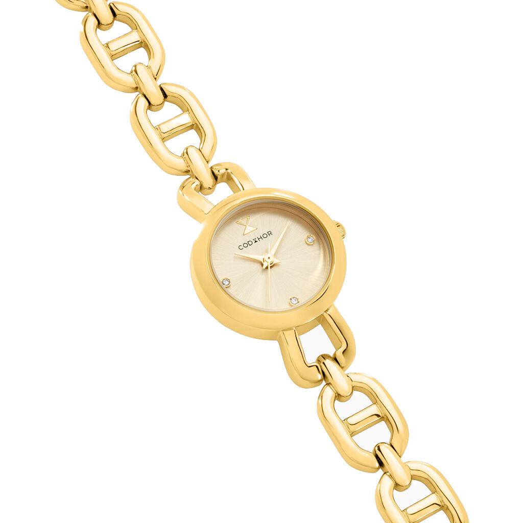 Montre Codhor Leana Champagne - Montres étanches Femme | Marc Orian