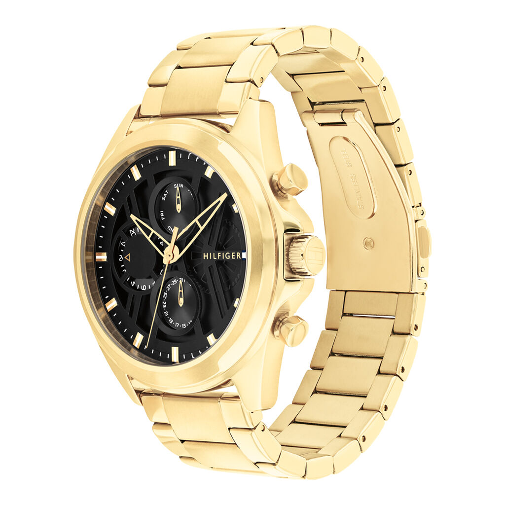 Montre Tommy Hilfiger Jax Noir - Montres étanches Homme | Marc Orian