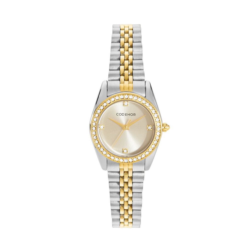 Montre Codhor Irina Champagne - Montres étanches Femme | Marc Orian