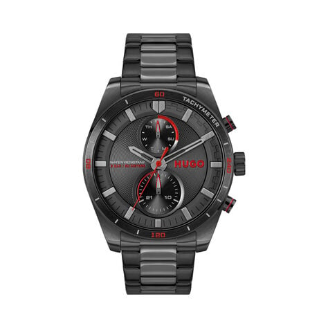 Montre Hugo Fast Noir - Montres étanches Homme | Marc Orian