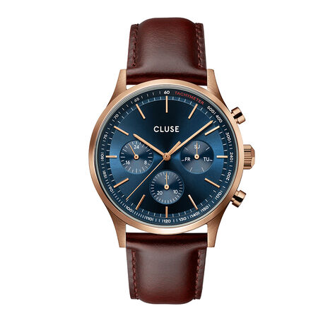 Montre Cluse Antheor Multifonction Bleu - Montres étanches Homme | Marc Orian