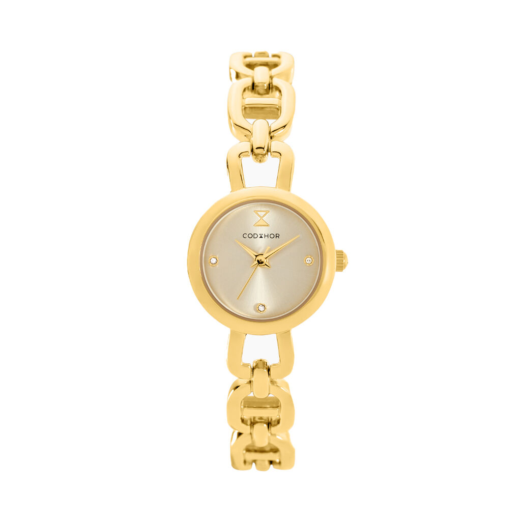 Montre Codhor Leana Champagne - Montres étanches Femme | Marc Orian