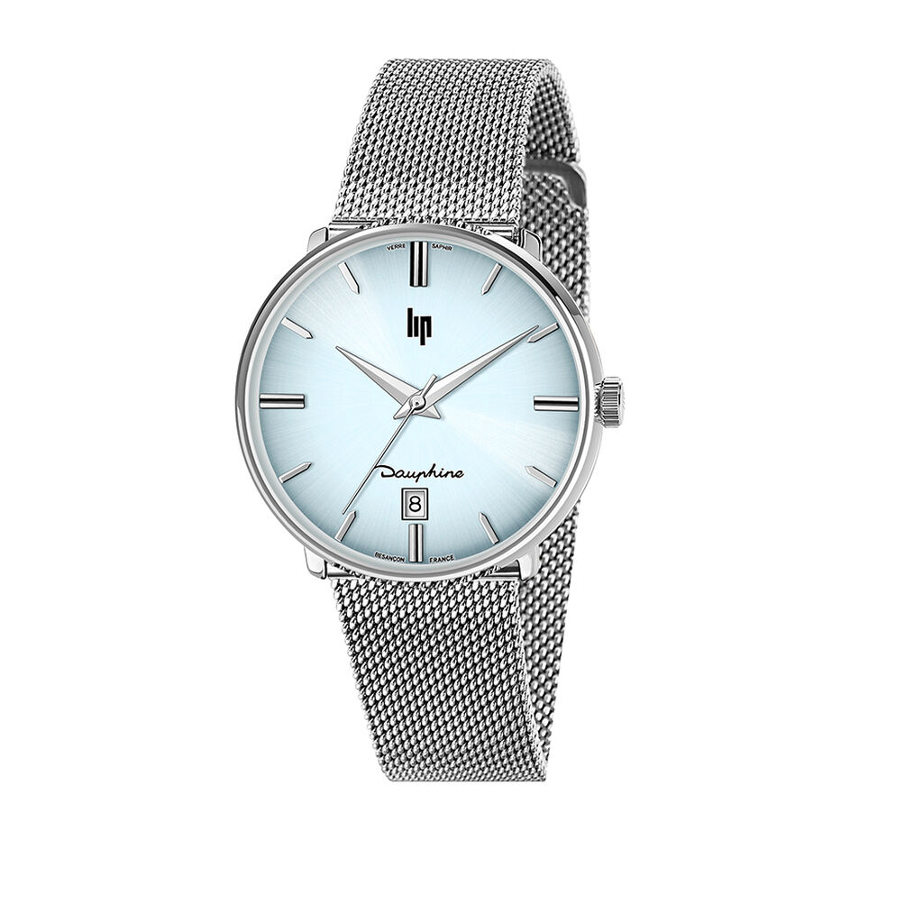 Montre Lip Dauphine 38 Bleu - Montres étanches Famille | Marc Orian