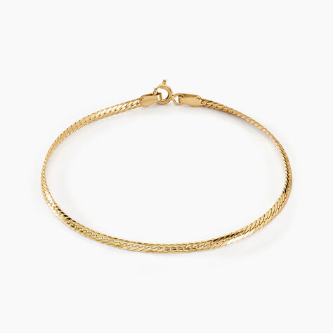 Bracelet Or Jaune Izel - Bracelets mailles Femme | Marc Orian