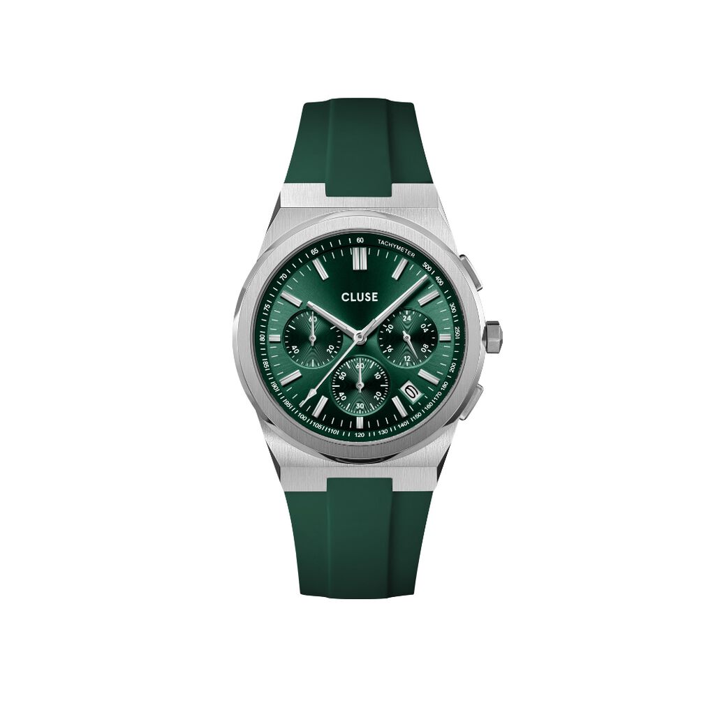 Montre Cluse Vigoureux Chrono Vert - Montres étanches Homme | Marc Orian