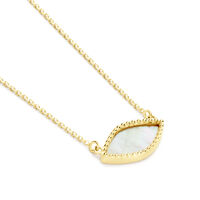 Collier Silma Or Jaune Nacre