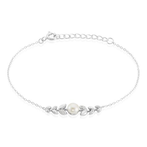 Bracelet Giambattista Argent Blanc Perle De Culture Oxyde De Zirconium - Bracelets fantaisie Femme | Marc Orian