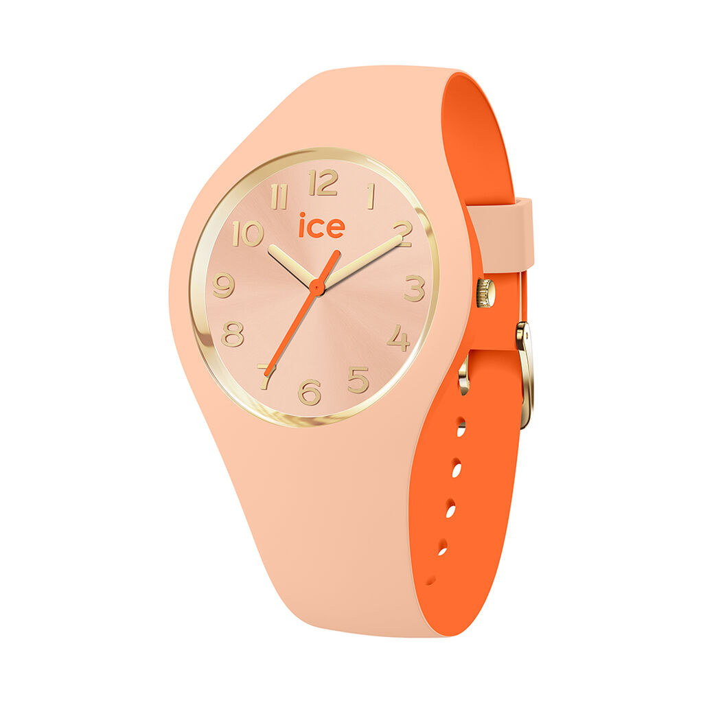 Montre Ice Watch Duo Chic Pêche - Montres étanches Femme | Marc Orian