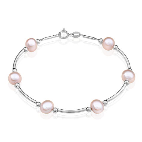 Bracelet Elastiqué Argent Sidel Perles De Culture - FABFBU25300 • Marc  Orian