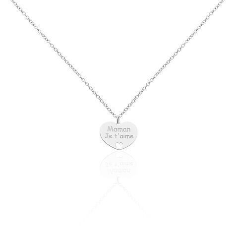 Collier Argent Blanc Pollux - Colliers maman Femme | Marc Orian