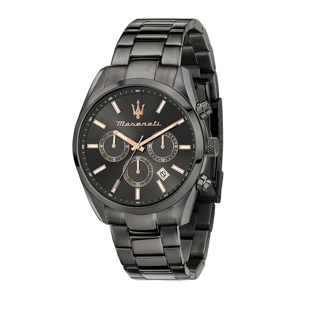 Montre Maserati Attrazione Noir - Montres étanches Homme | Marc Orian