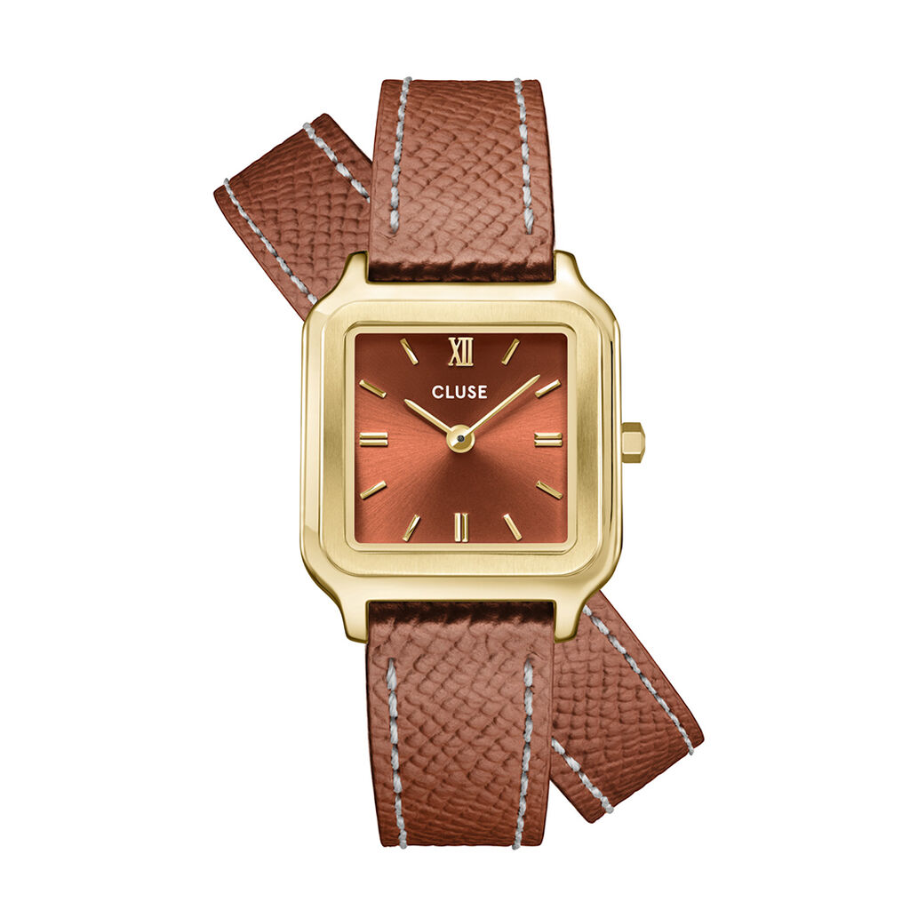 Montre Cluse Gracieuse Petite Marron - Montres étanches Femme | Marc Orian