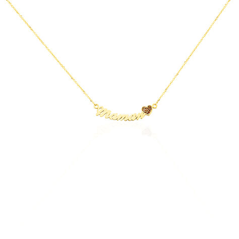 Collier Jenna Or Jaune - Colliers maman Femme | Marc Orian