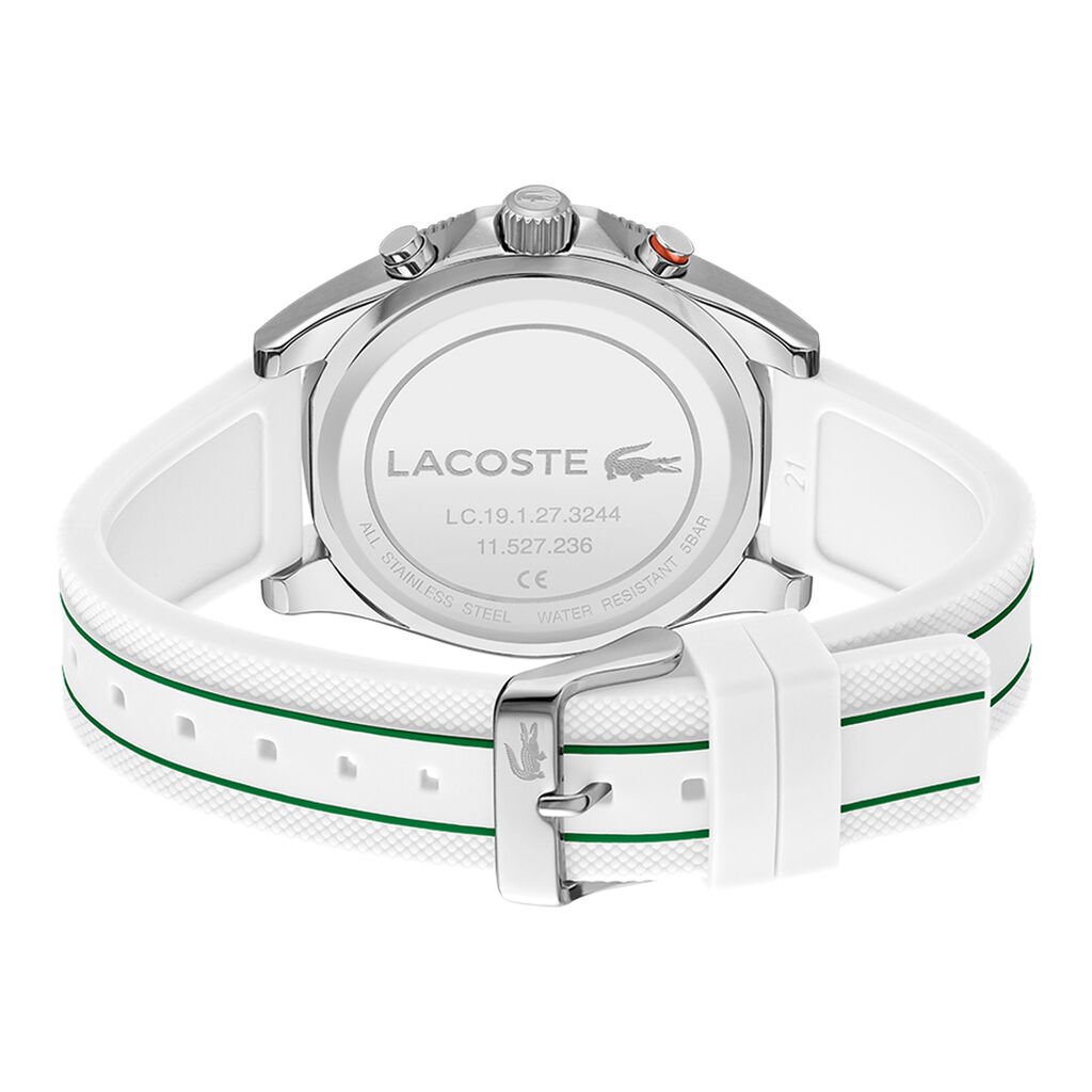 Montre Lacoste Mainsail Blanc - Montres étanches Homme | Marc Orian