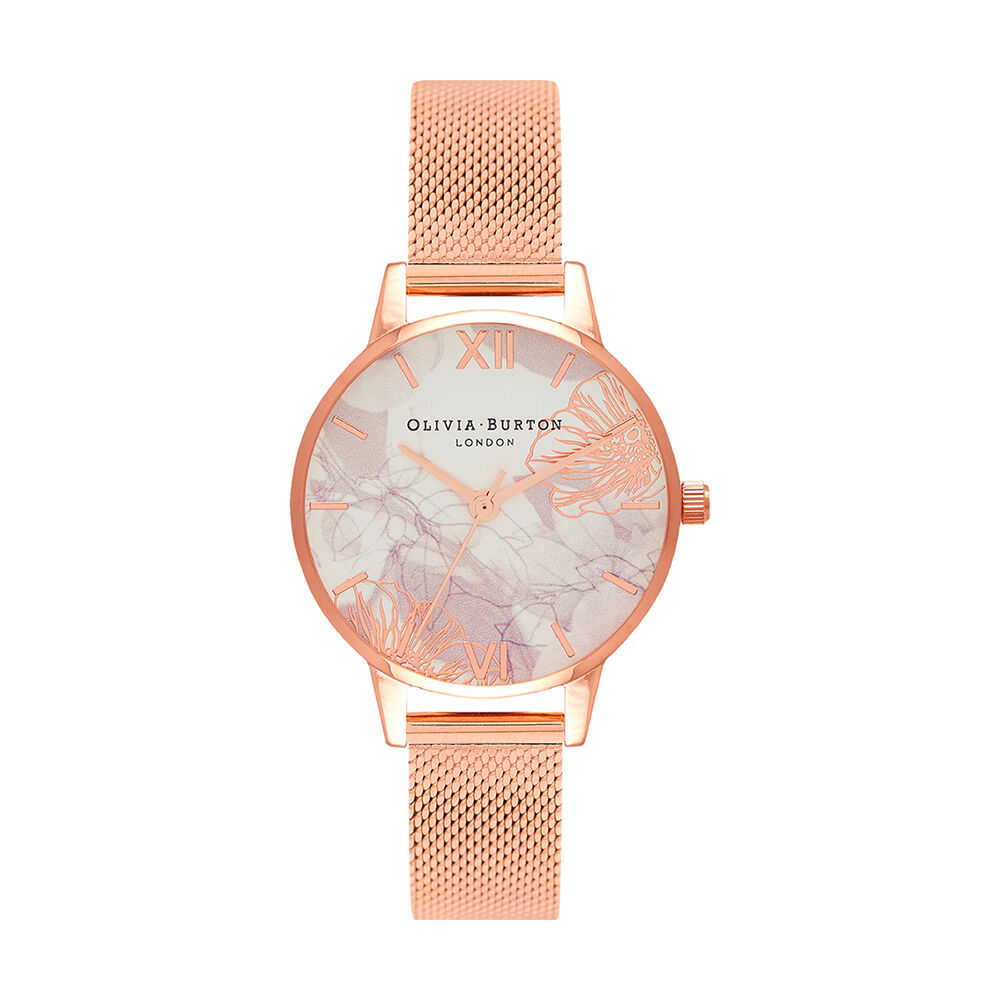 Montre femme olivia cheap burton pas cher