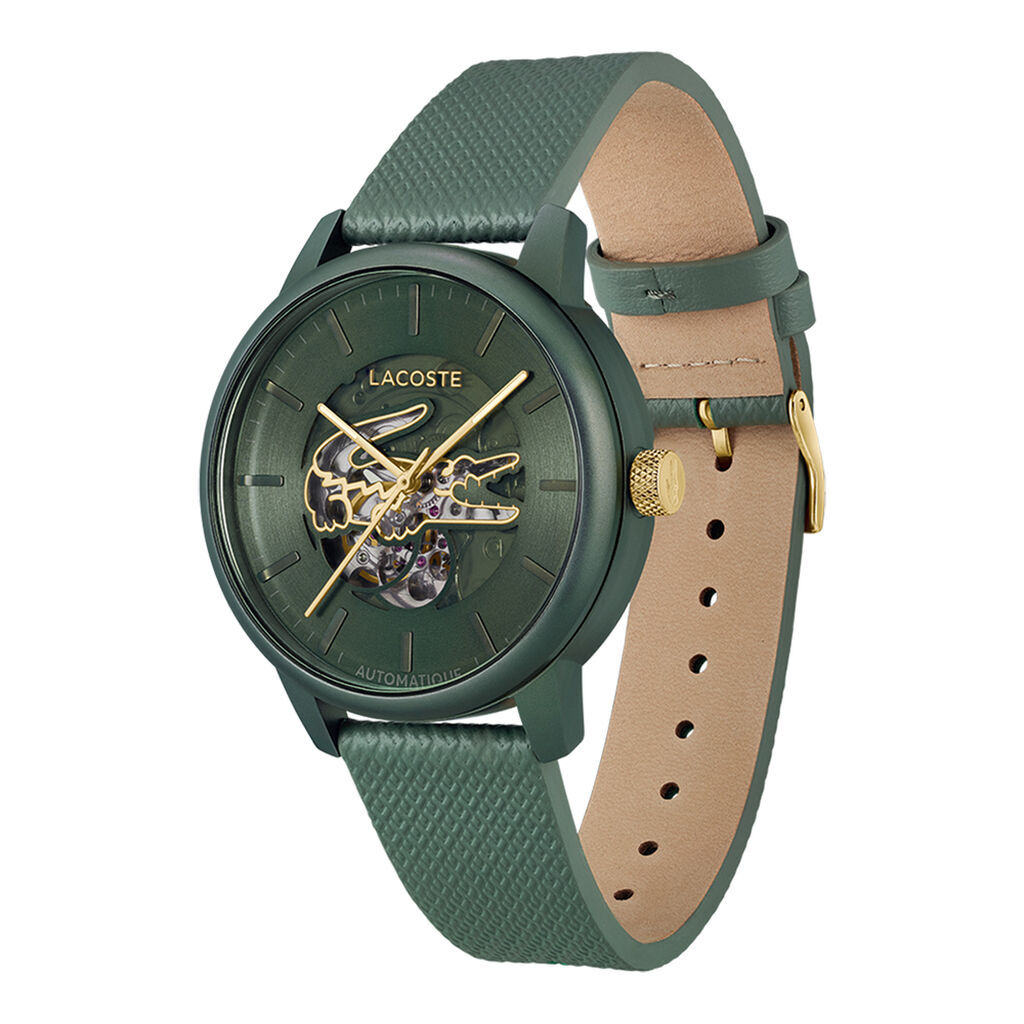 Montre Lacoste .12.12 Automatique Kaki - Montres automatiques Homme | Marc Orian