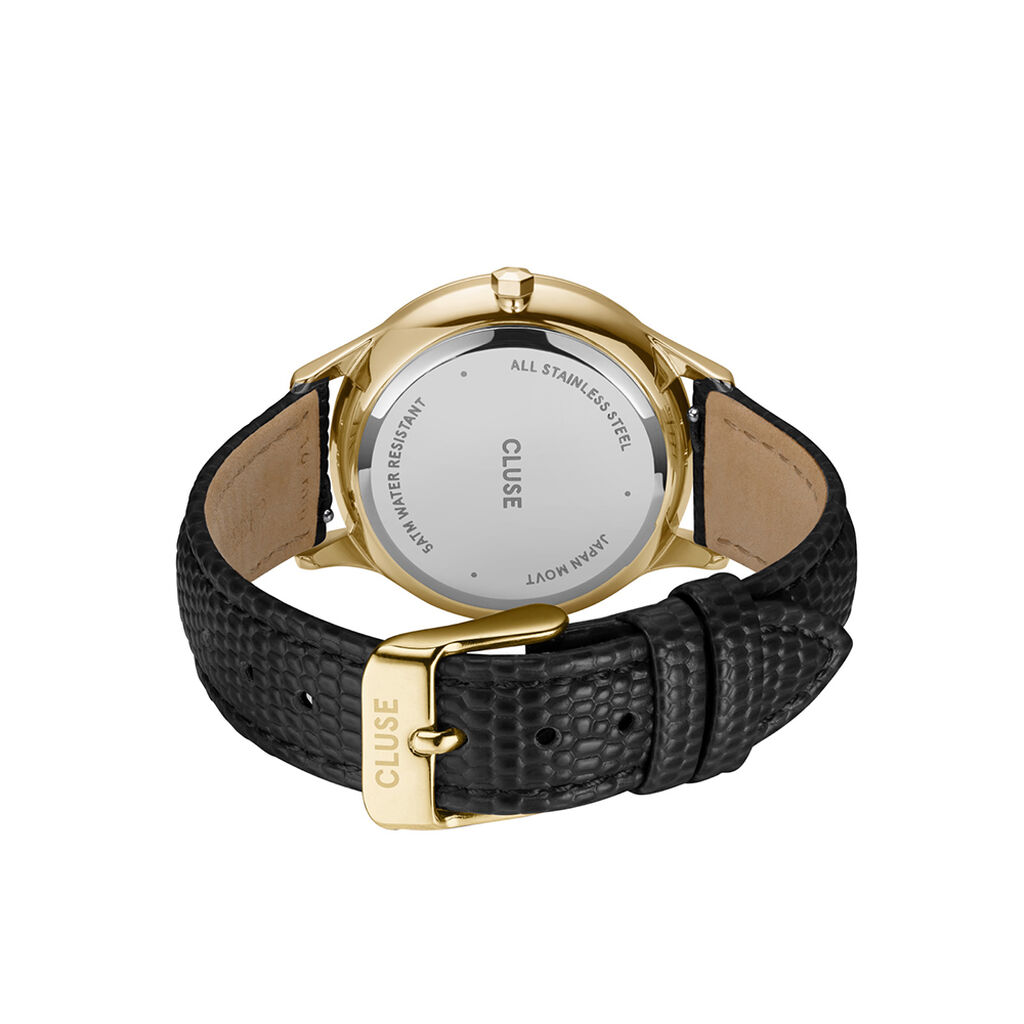 Montre Cluse Minuit Multifonction Doré - Montres étanches Femme | Marc Orian