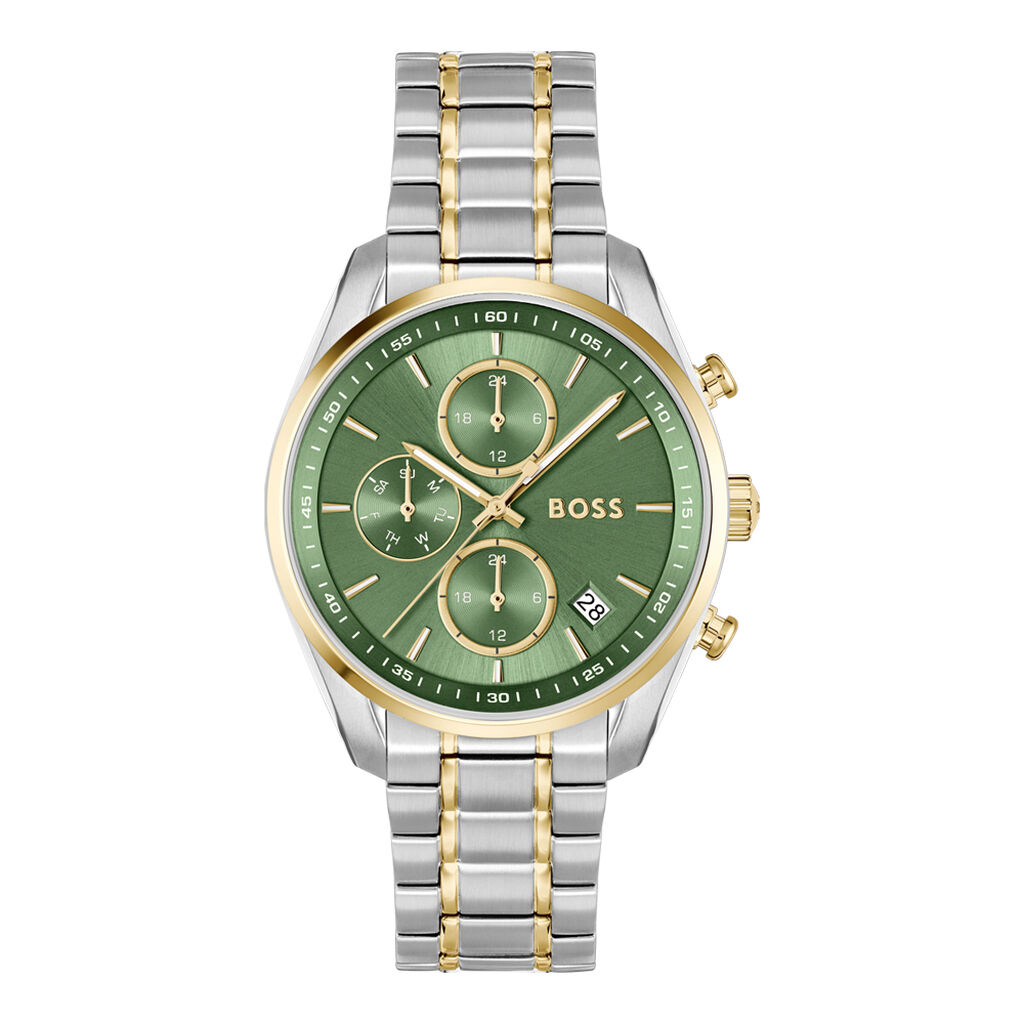 Montre Boss Grand Tour Ladies Vert - Montres étanches Femme | Marc Orian