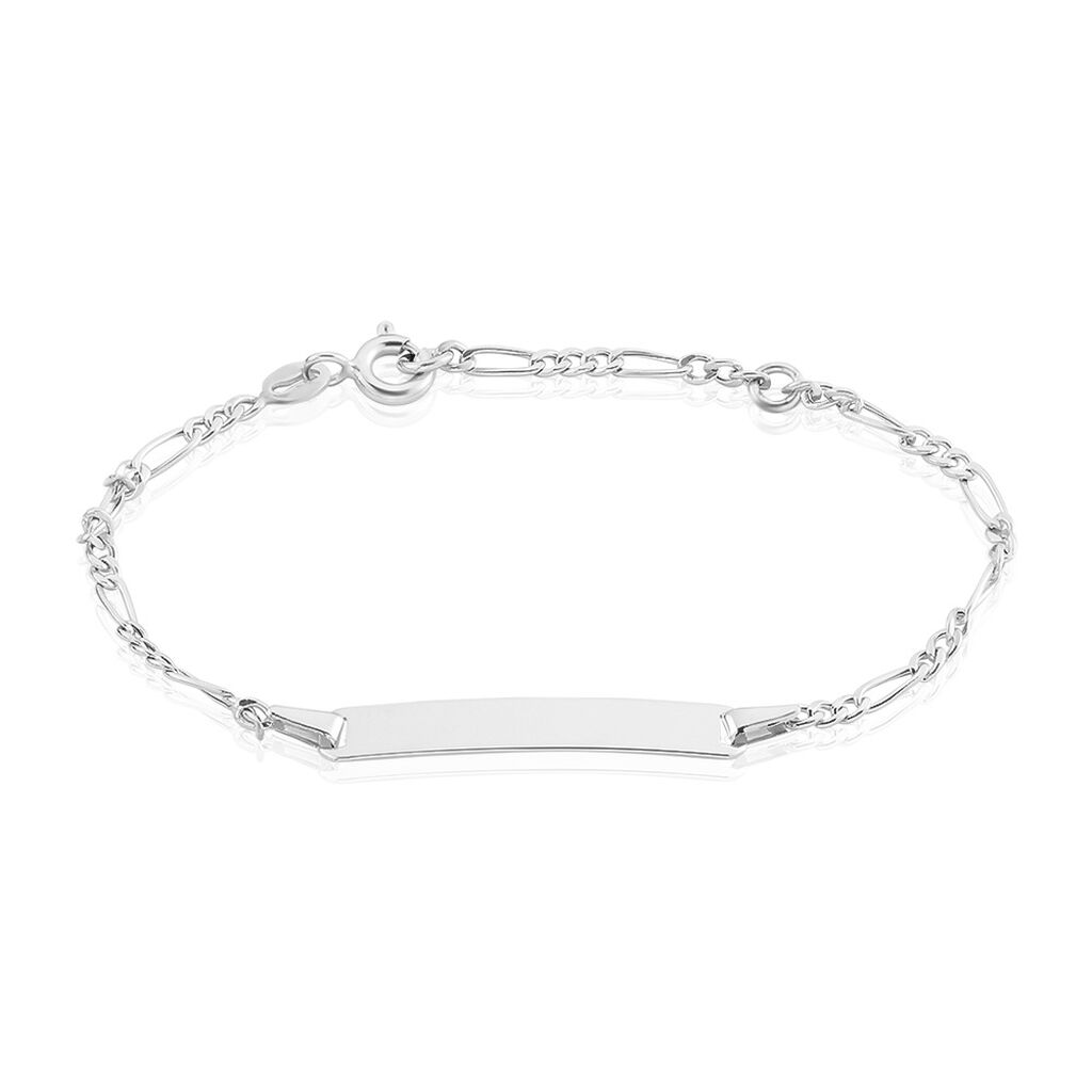 Bracelet Identite Bebe Bartolomee Or Blanc iebw Marc Orian Bijouterie En Ligne