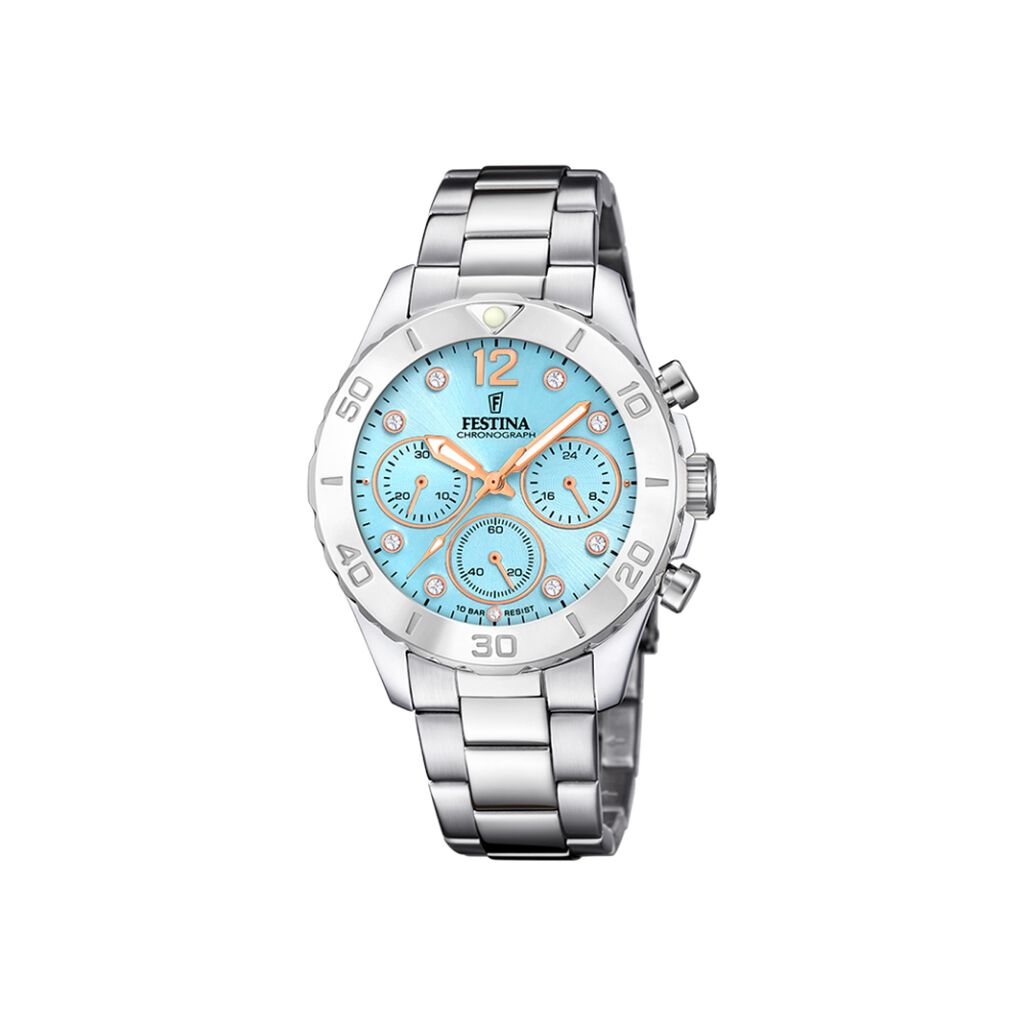 Montre Festina Boyfriend Collection Bleu Sky - Montres étanches Femme | Marc Orian