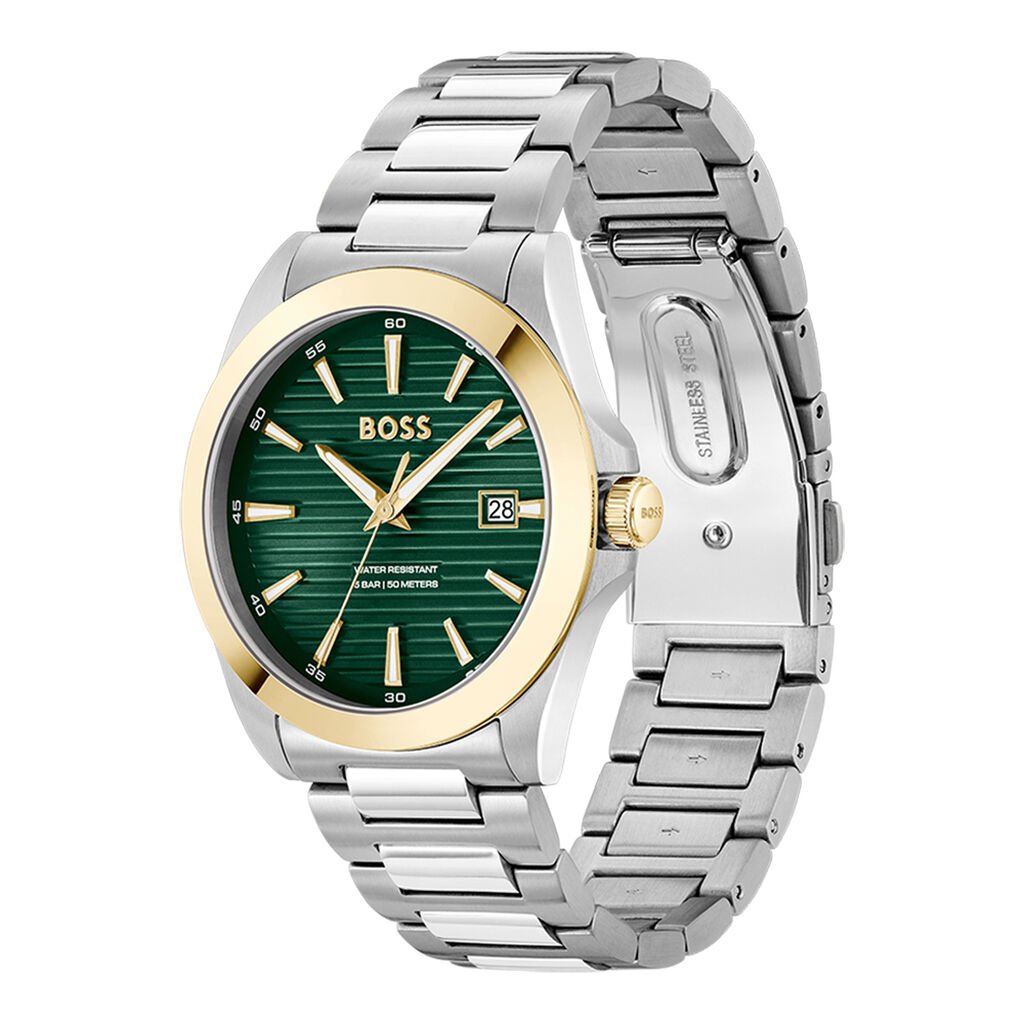 Montre Boss Strike Vert - Montres étanches Homme | Marc Orian