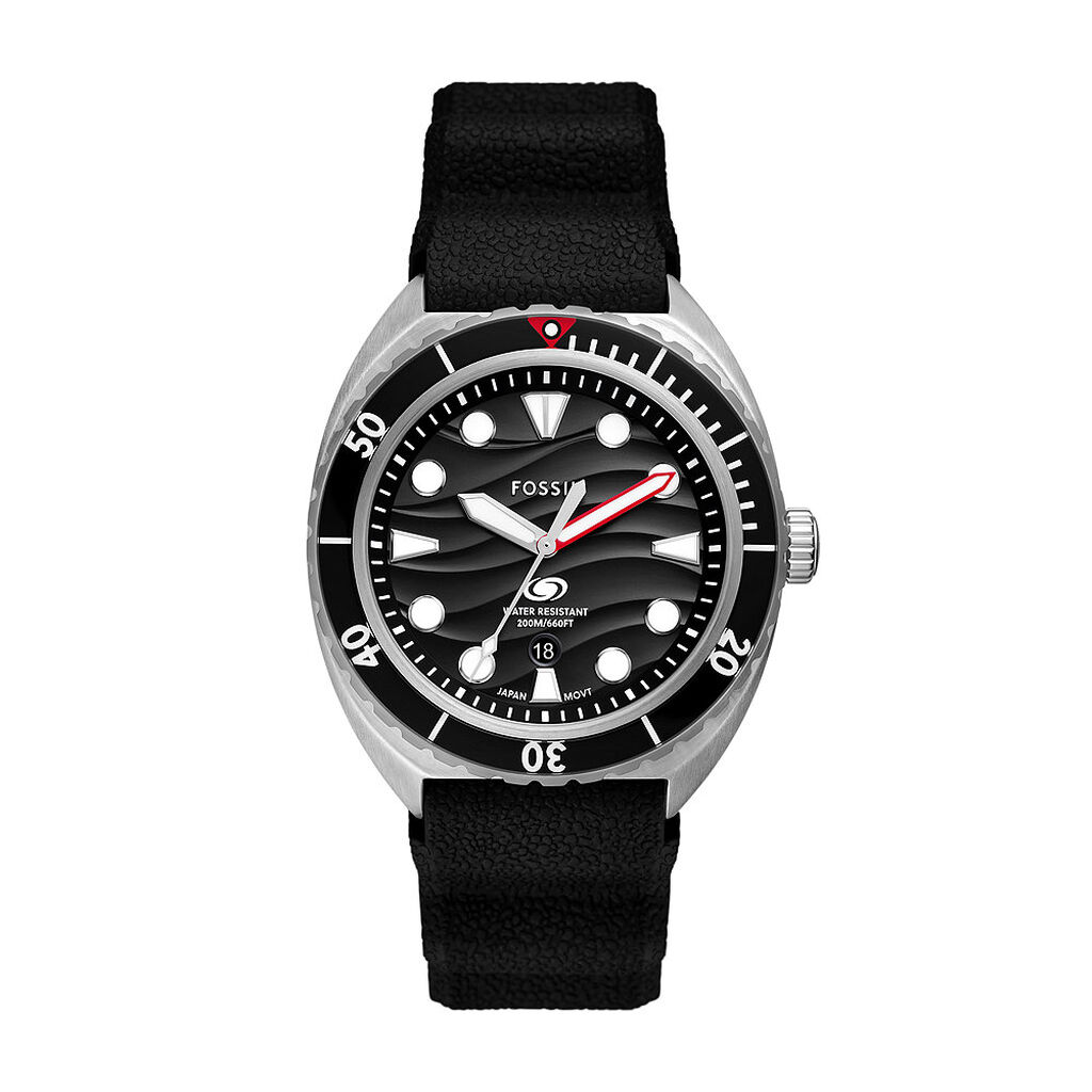 Montre Fossil Breaker Noir - Montres étanches Homme | Marc Orian