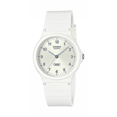 Montre Casio Collection Casio Timeless Collection Blanc - Montres étanches Famille | Marc Orian