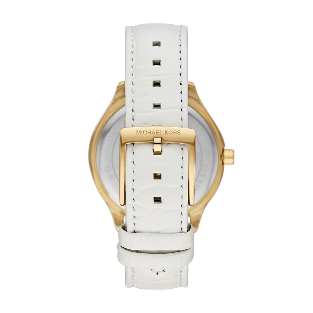 Montre Michael Kors Sage Nacre Blanche - Montres étanches Femme | Marc Orian