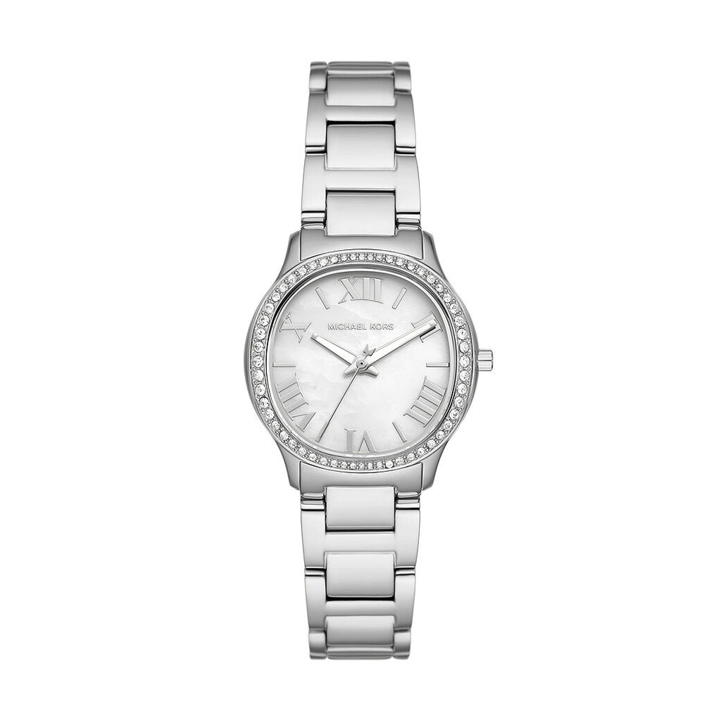 Montre Michael Kors Sage Nacre Blanche - Montres étanches Femme | Marc Orian